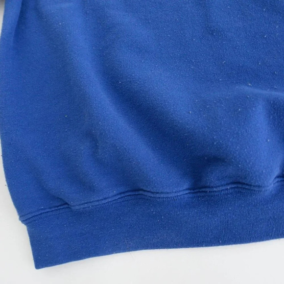 Vintage Jerzees Blue Florida Sailing  Crewneck Sweater Coastal Boating L - Picture 7 of 12